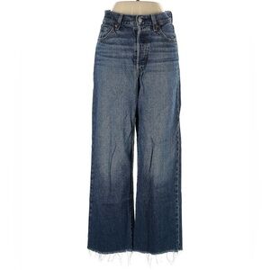 Levi's straight ankle jeans